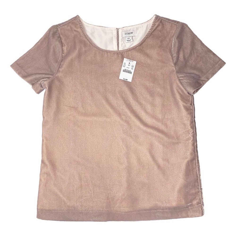 NWT! J. Crew Factory Velvet Tee T-Shirt XXS